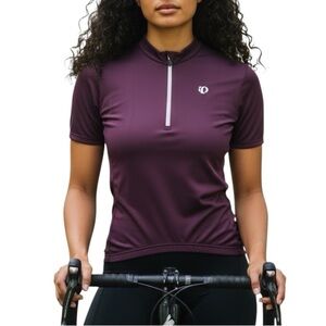 PEARL IZUMI Cycling Shirt Burgundy/Eggplant